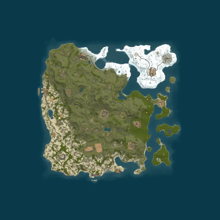 Map of CREED DEV SERVER