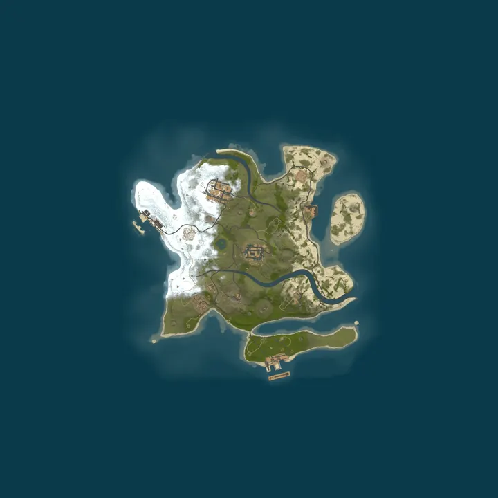 Map of Rust-A-Nut