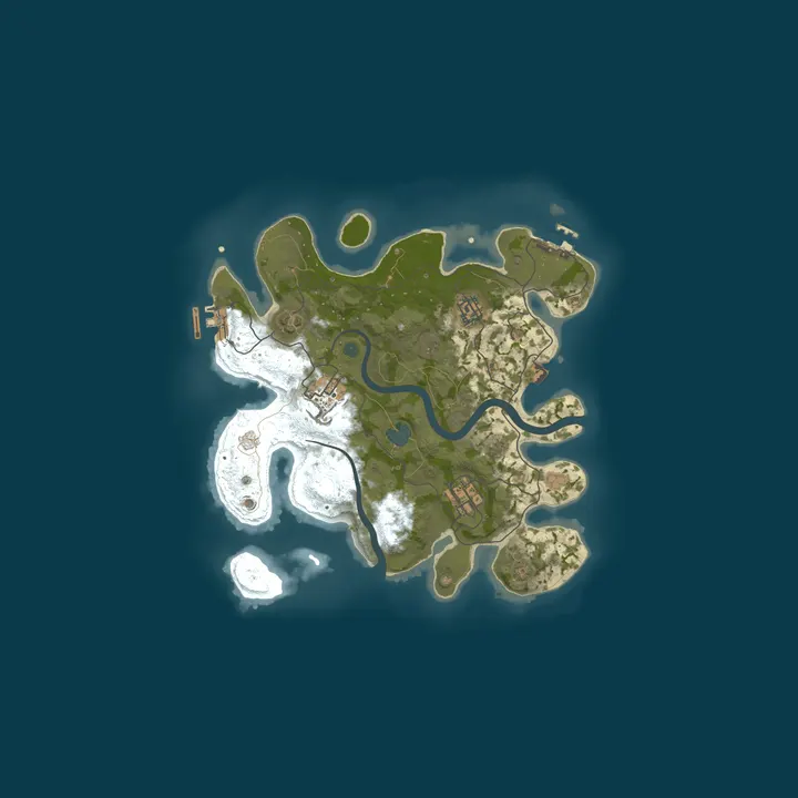 Map of Atlantes Colombia | Vanilla