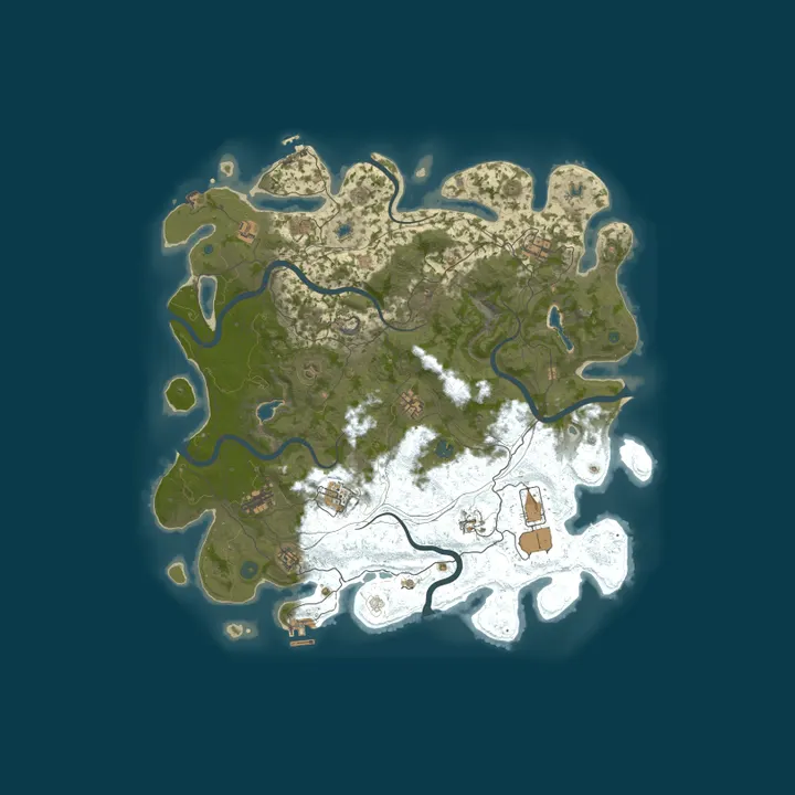 Map of Tactical Goose's Fun World