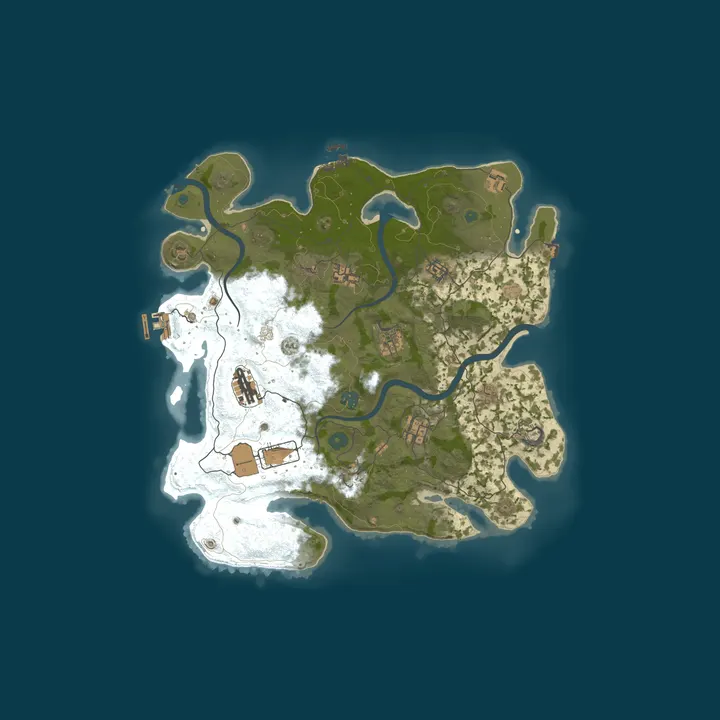Map of GoodRust Clans | x3 | Modded