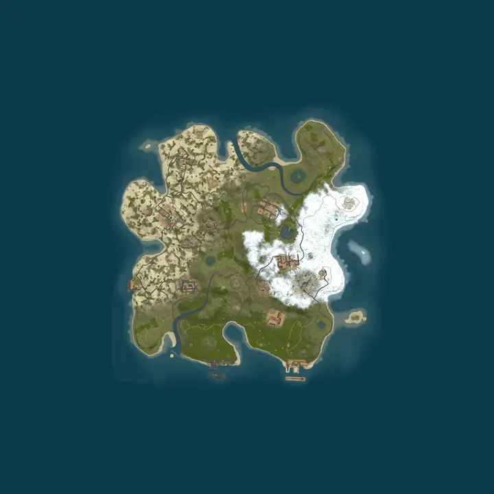 Map of Rust for down syndromes