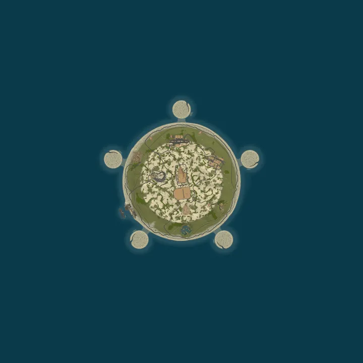 Map of Priv server