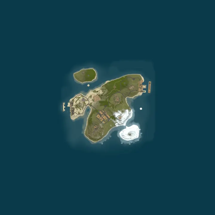 Map of Tiny Map Europe Vanilla