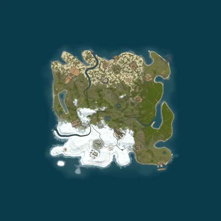 Map of Toastys Madness Mayhem