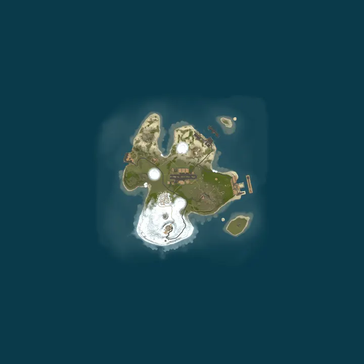 Map of Rust Cuba solo duo 2X