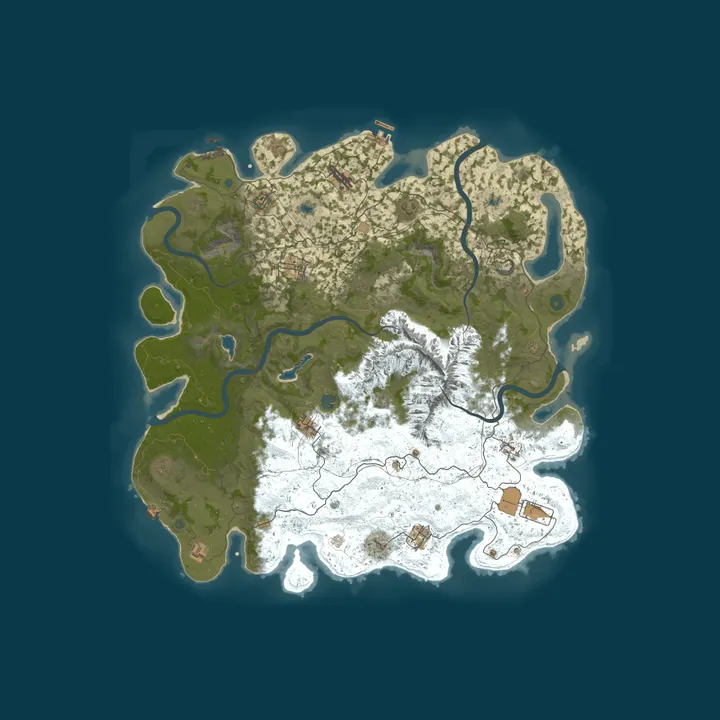 Map of Colonel's Rust Server
