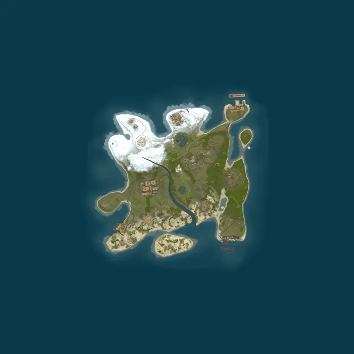 Map of Noob Friendly | Naked & Afraid