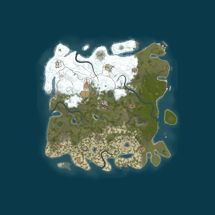 Map of EU MERIDA | 3X | solo/duo/trio | EVENTS | NO BP WIPE | MONTHLY