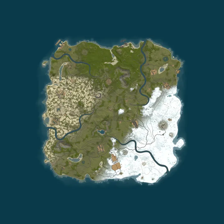 Map of Diesalot Server
