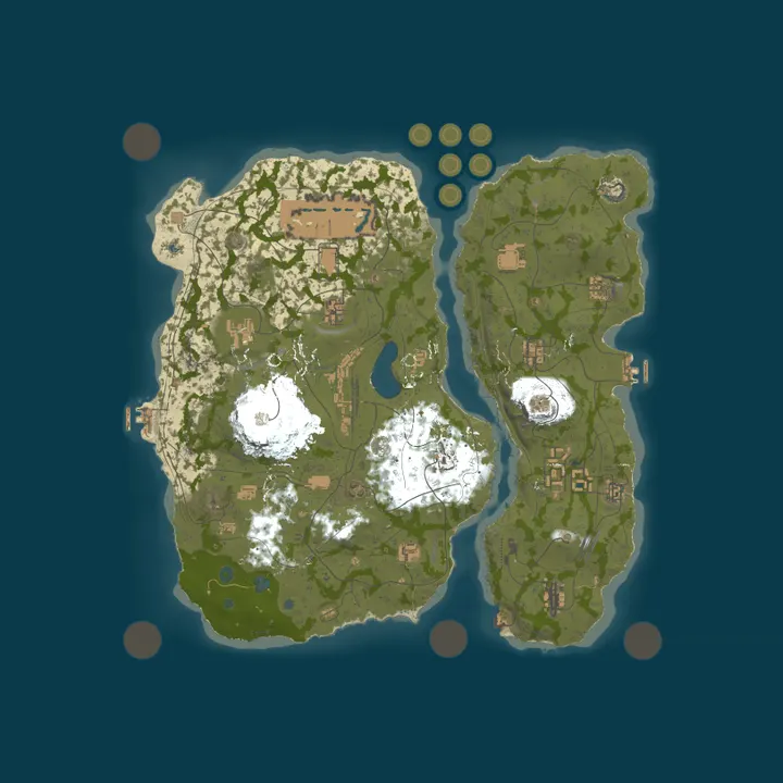 Map of Forgepoint 10x PvE | Leg Items | Mythic Weapons | Raid Bases