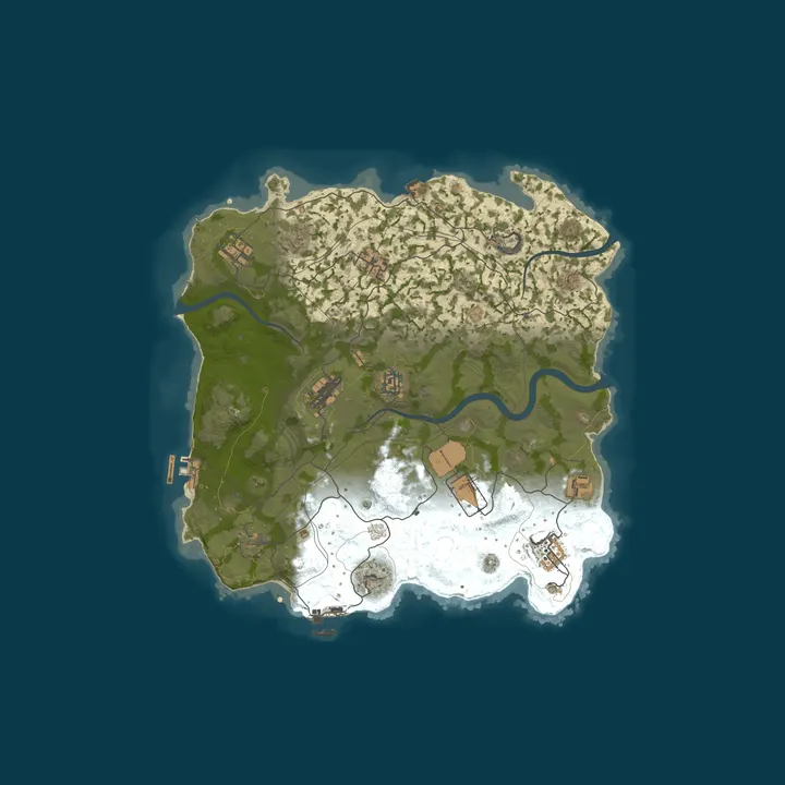 Map of TemplarGaming 10x Swift Solo/Duo Loot++|PvP|MyMini|SkinBox|x10 