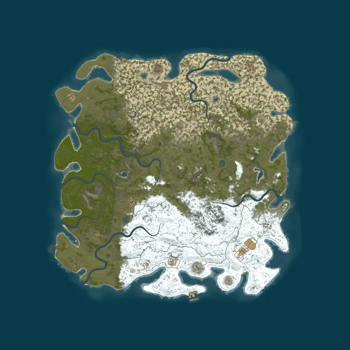 Map of MonkeyPlop Hybrid Roleplay