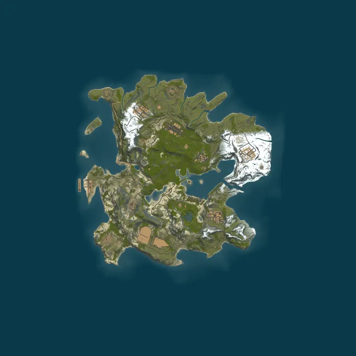 Map of [JP] PVE テスト用サーバー　入場自由