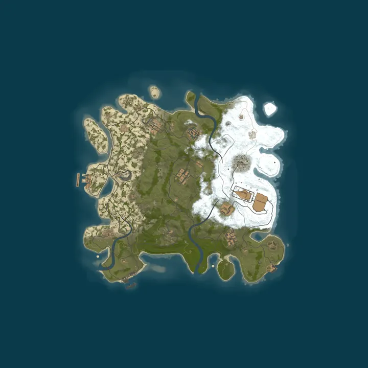 Map of Rusty Chicken | US 2X | Vanilla+ | WIPED 10/1