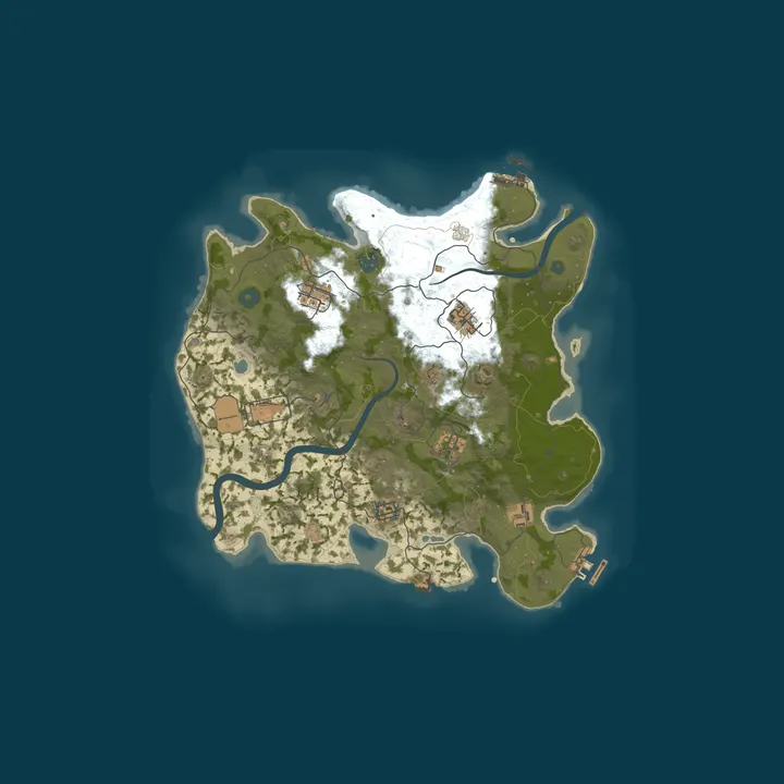 Map of KAD test - Rust