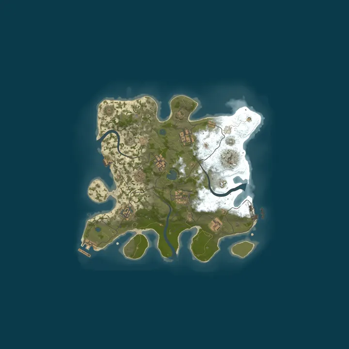 Map of [NA] Exile Rust | SOLO ONLY | Vanilla | Weekly Wipe