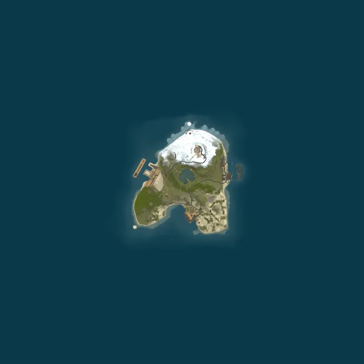 Map of A Rust Server