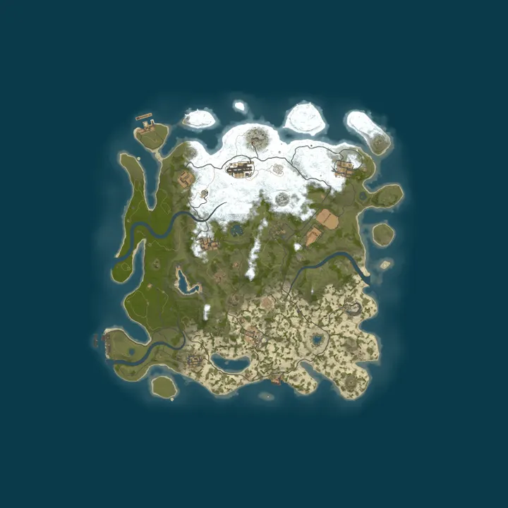 Map of 10/1|Rusty|3X|Solo/Duo/Trio|Events|AntiCheat