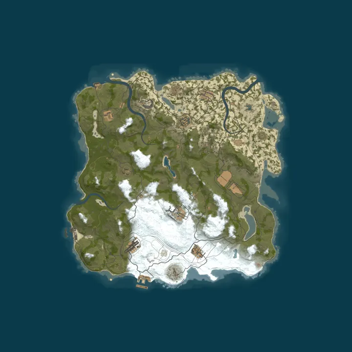 Map of EU RENEGADE 2x Monthly | SOLO ONLY | 50% Upkeep | No BP Wipe |