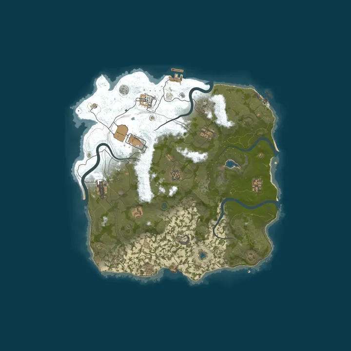 Map of RustForNoobs.com 2x Weekly EU | Solo/Duo/Trio No BP Wipes x2|