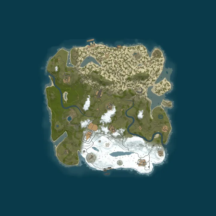 Map of [EU] RustNRelax 3x Quad/Max 5 | Monthly | No BP Wipes | Wiped 0