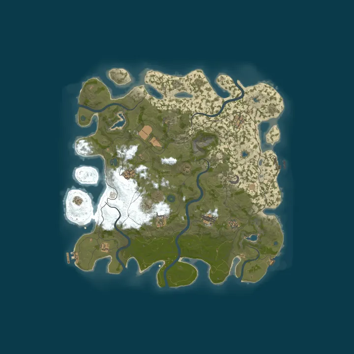 Map of Rusty Farmers | Monthly | Solo-Duo | 50% Upkeep