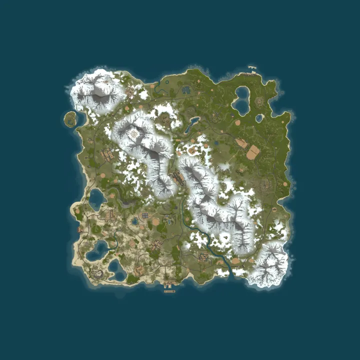 Map of [EU] SLAYERS.GG Battlefield Million X1000000 PVP|SKIN|SCRAP|KIT