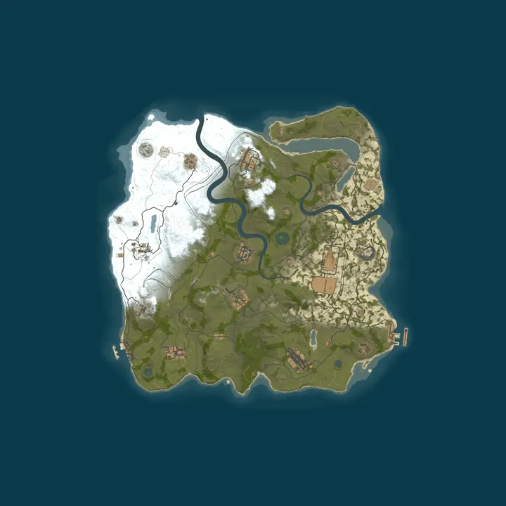 Map of ⦿ ICEFUSE EU 2X Quad (Solo/Duo/Trio/Quad|Loot x2|WIPED)
