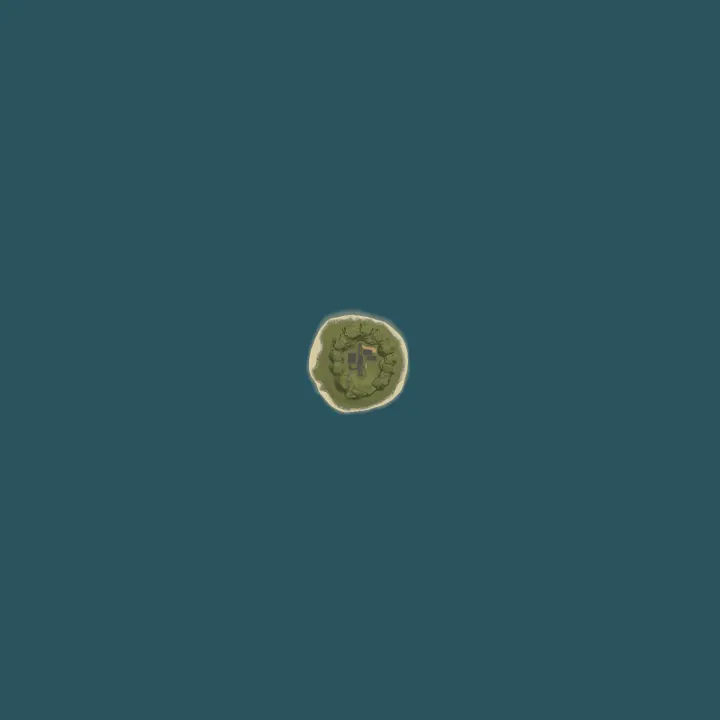 Map of Rust in Peace - Hub Island