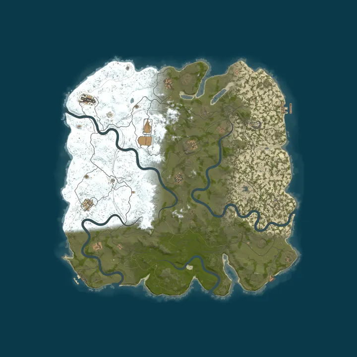 Map of My Untitled Rust Server
