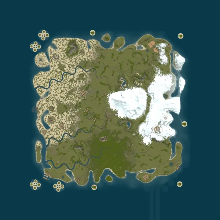 Map of Tims Place PVE Test Server