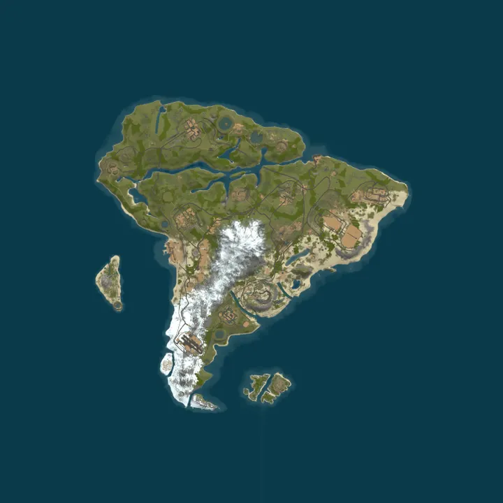 Map of [BR/LATAM]  GigA World | Solo - Squad Max 5 | FULLWIPE 29.09