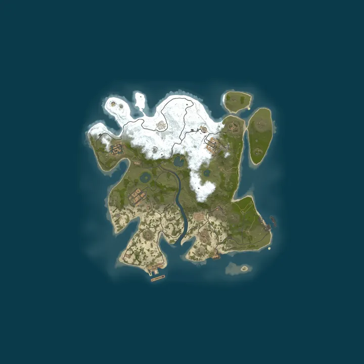 Map of My Apex Rust Server