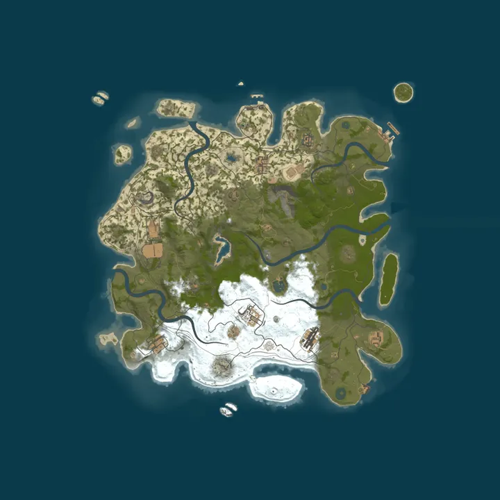 Map of TURBOSBLAST! US|PVP|No BPs|Skinned Loot|24/7 DeepSeaBuild| NEW!