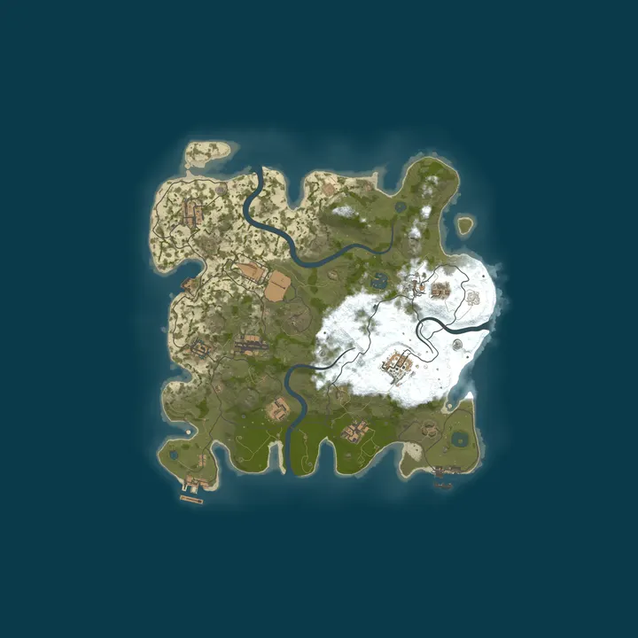 Map of Dragoon Island | PvE | Small US East | Public