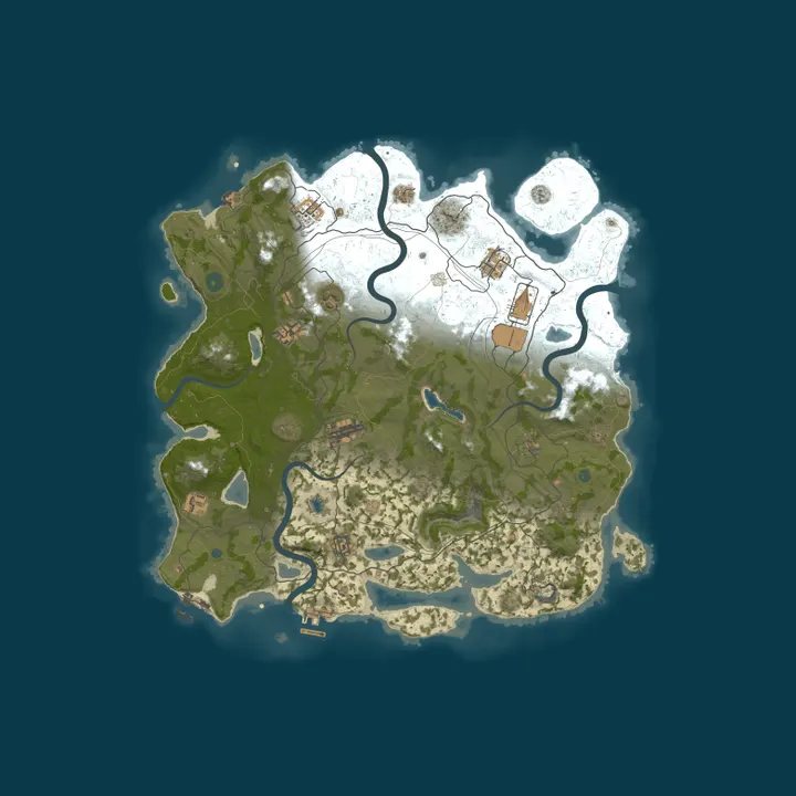 Map of Rustopia.gg - EU Mondays Premium