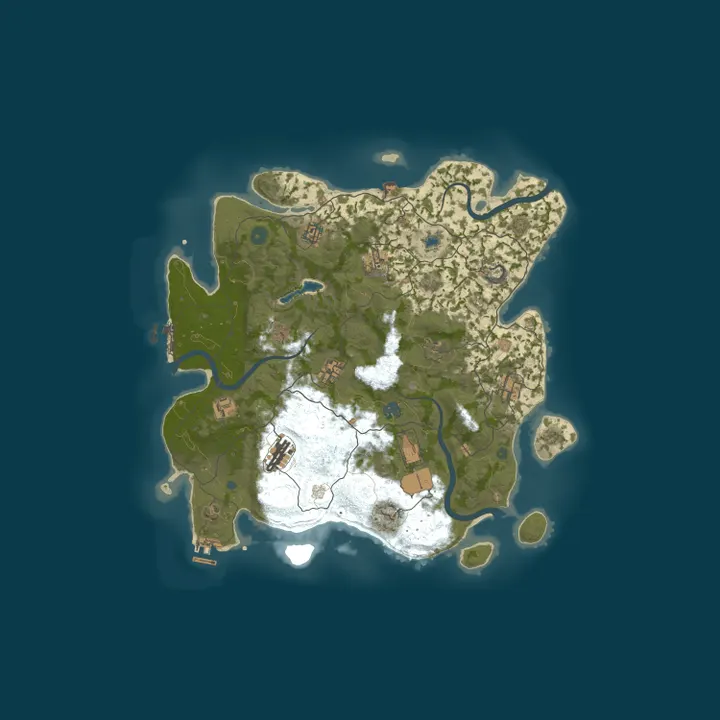 Map of NCC TEST SERVER by G-Portal.com