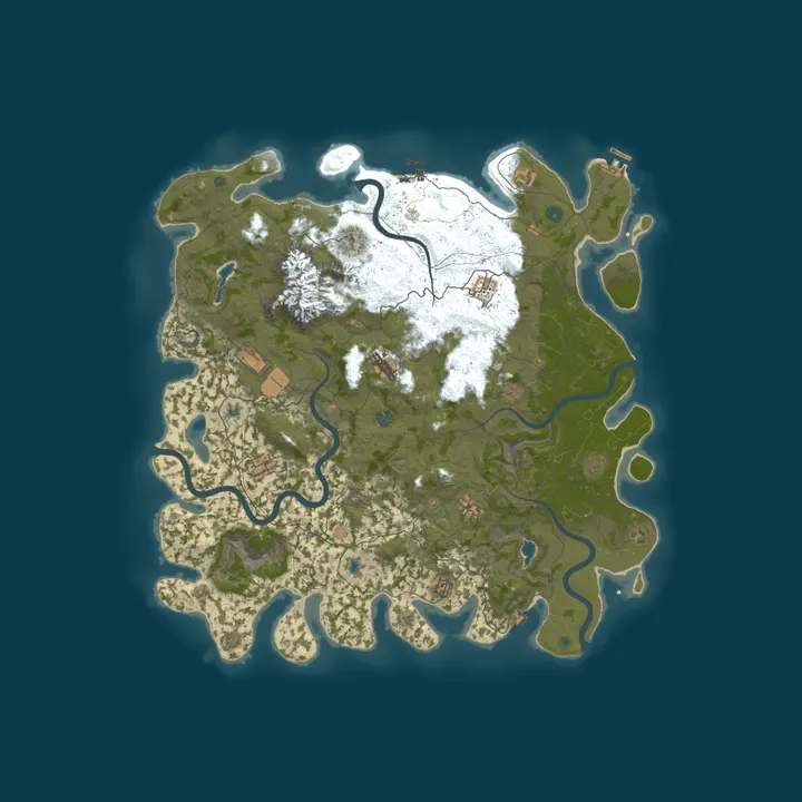 Map of Phelans kleines Keltendorf