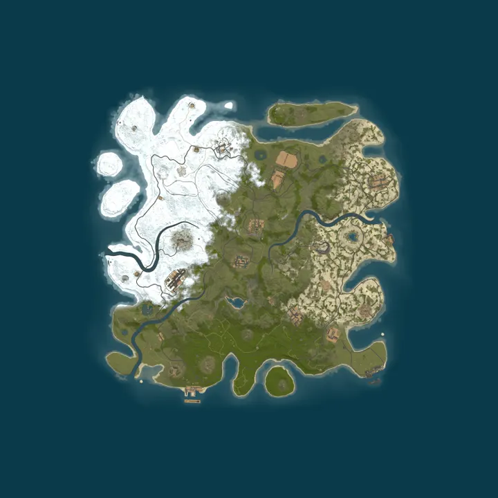 Map of RustGalaxy Test Server: Staging Munich