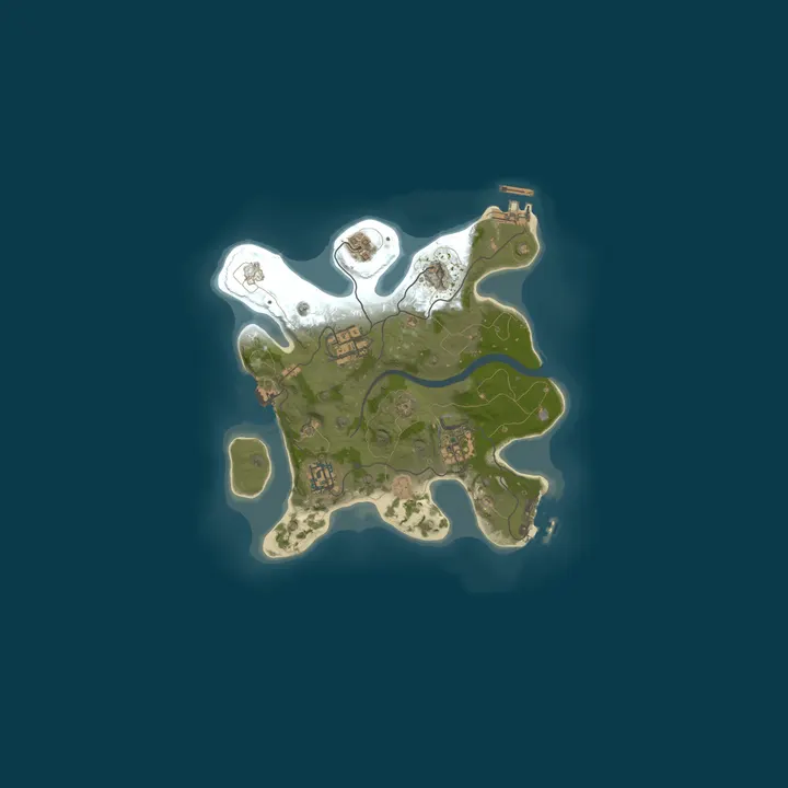 Map of Bestrust Solo/Duo/Trio/Quad 2x #4 - Weekly | JUST FULLWIPED 07.