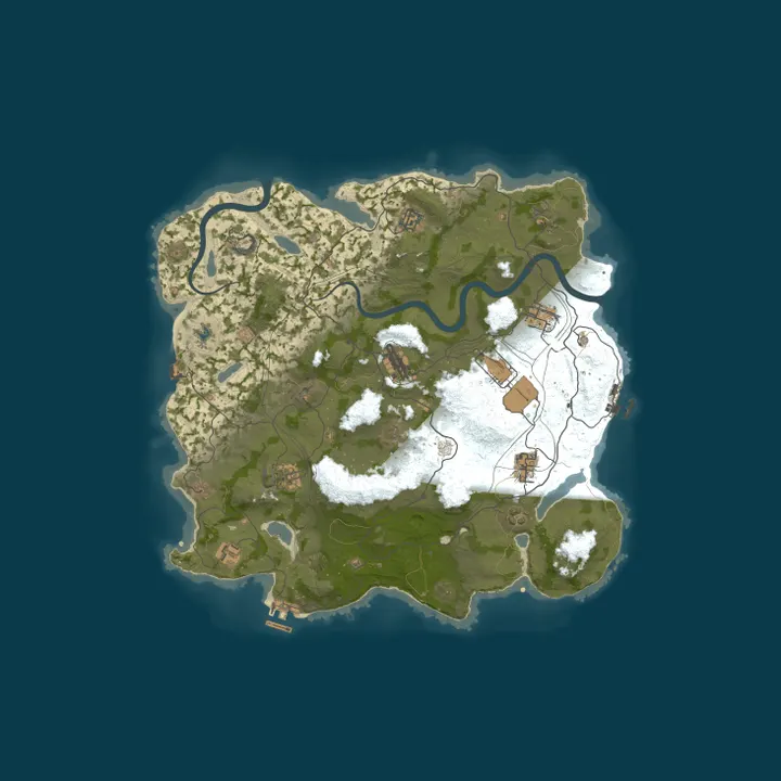 Map of Survivors.gg - Mondays [ 2x Vanilla ] WIPED 05.10