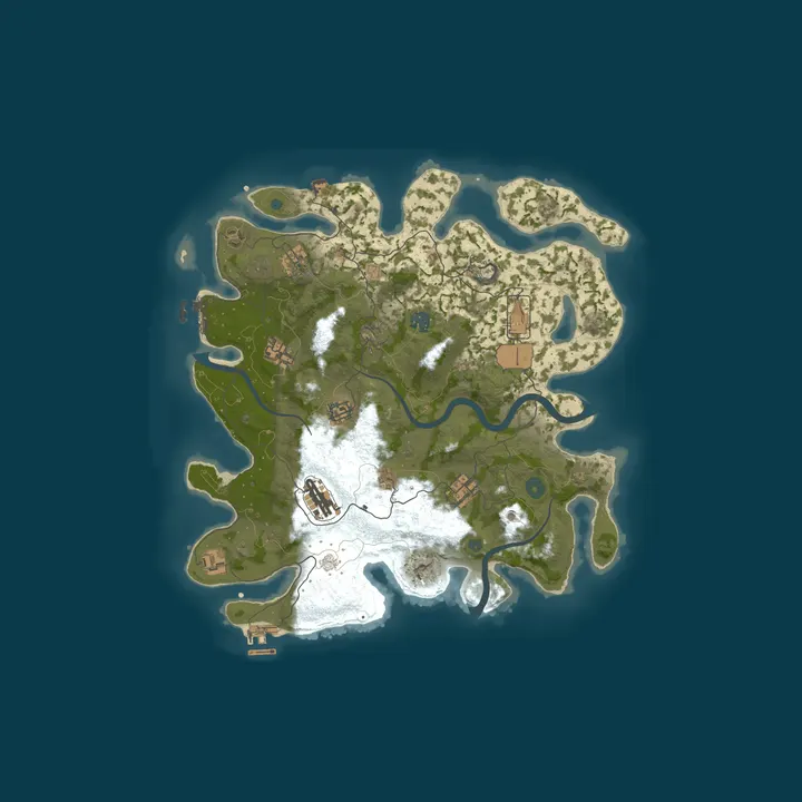 Map of TopRust.gg Solo/Duo | FULLWIPE 04.10