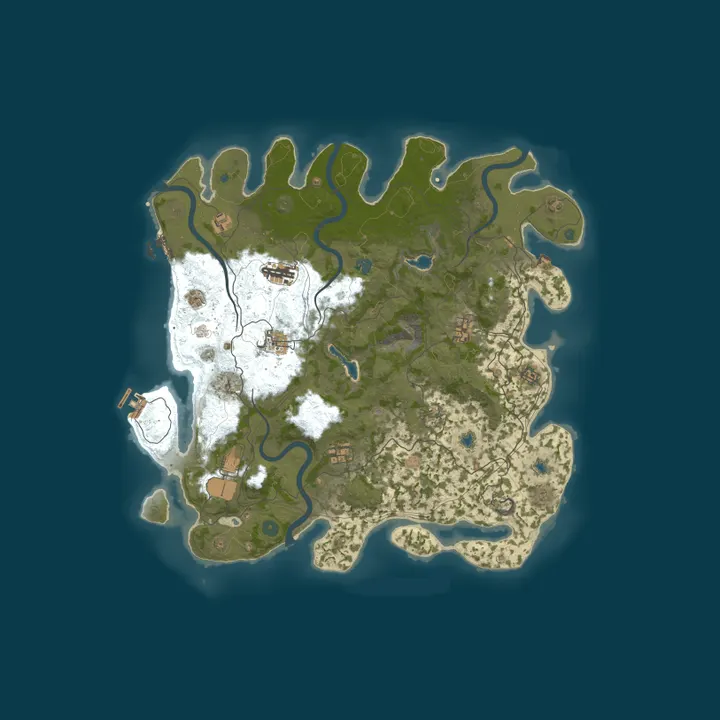 Map of 『向云端』PVE丨原倍丨休闲娱乐