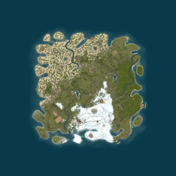 Map of Three stones HARD PVE X0.5