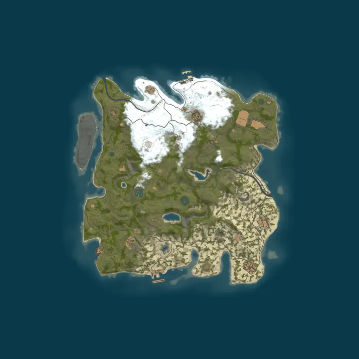 Map of OPEN TEST | IRON HAVEN | PvE