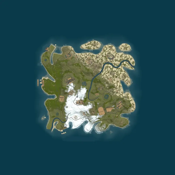 Map of GodlikeHost Server