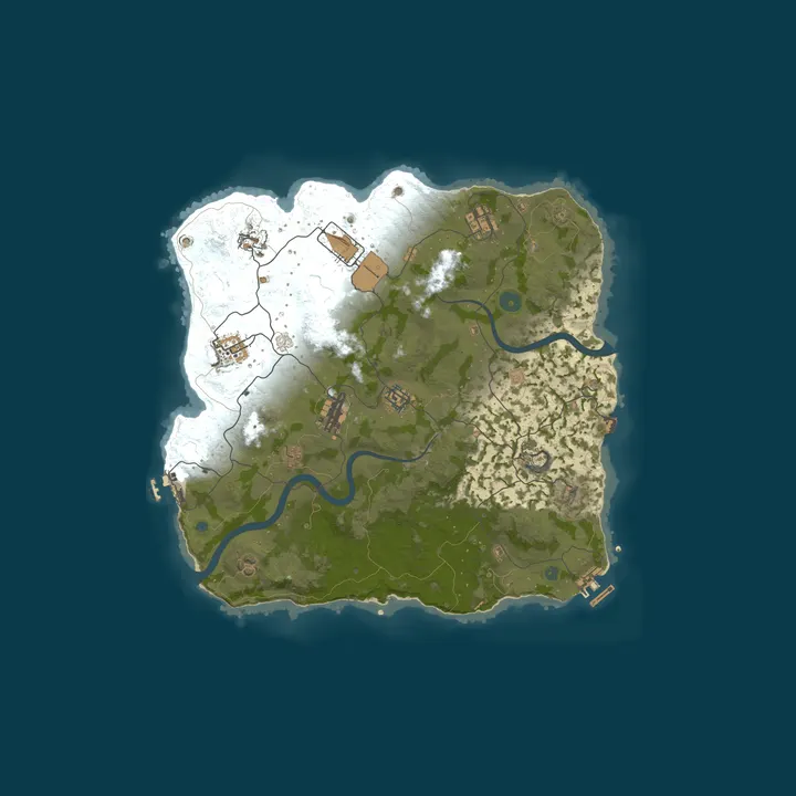 Map of STRAVOS 3x - EU Thursdays |Solo Only|LootX3|