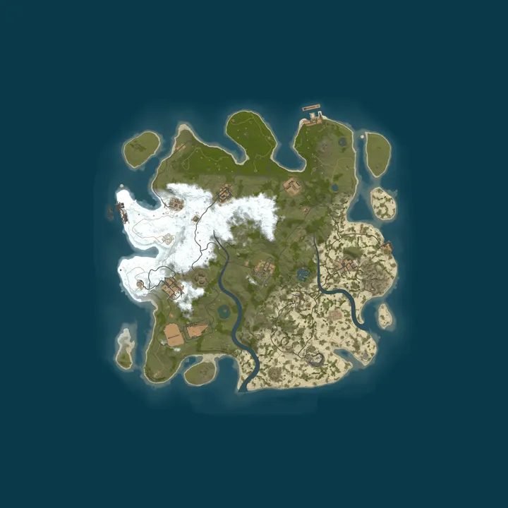 Map of [EU/CZ] RustyMind | 3x - Wiped 2/10 6 days ago