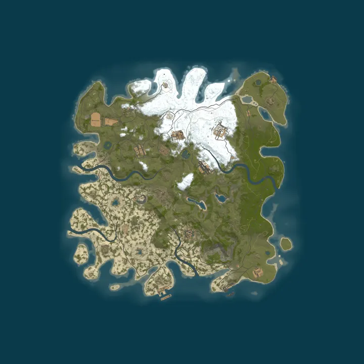 Map of RELAX Vanilla PvE /Cz